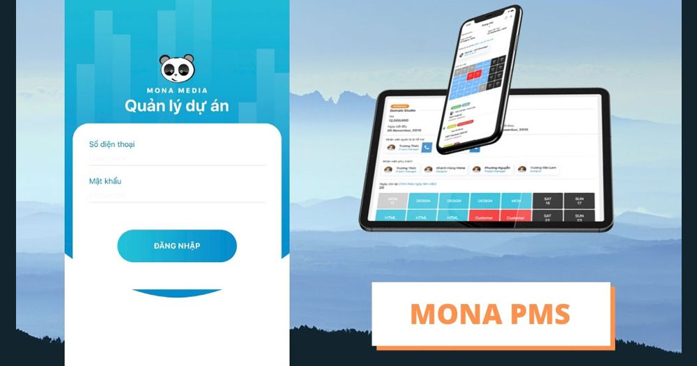 Phần mềm quản lý dự án Mona PMS