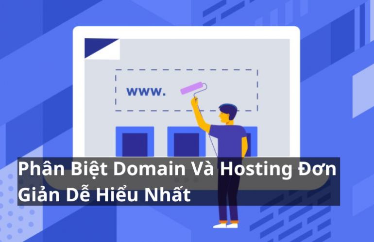 phân biệt domain và hosting