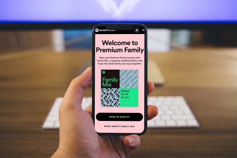 hướng dẫn đăng ký Spotify Premium Family
