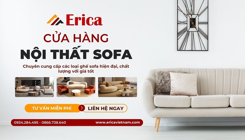 Erica Việt Nam - Cửa hàng bán ghế sofa cao cấp