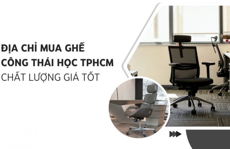 địa chỉ mua ghế công thái học tphcm