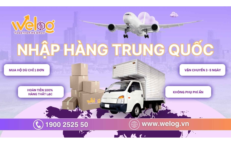 Công ty nhập hàng Trung Quốc WeLog Logistics