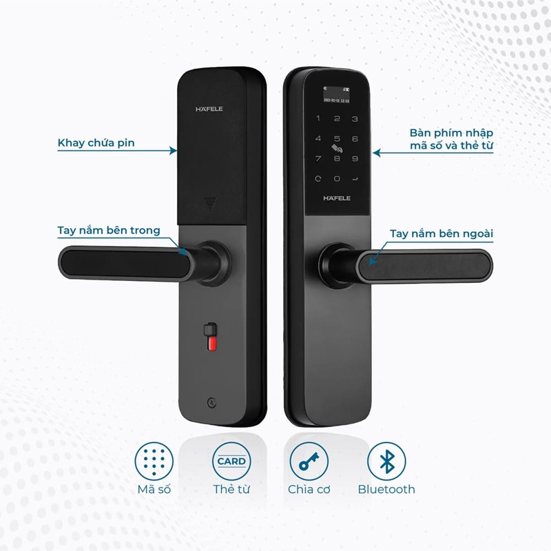 Khóa điện tử Hafele DL6000