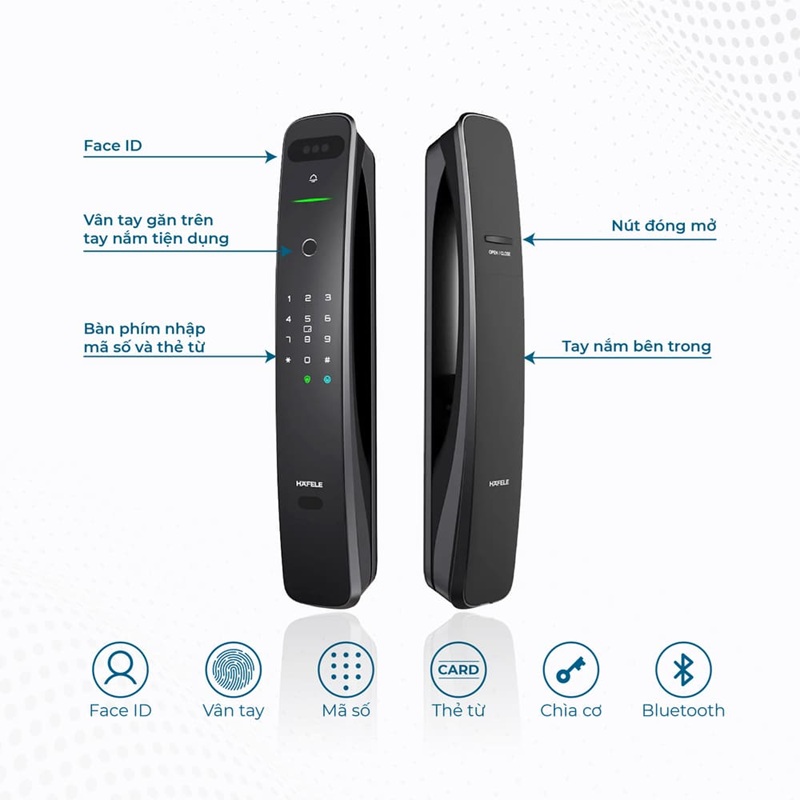 Khóa nhận diện Khuôn mặt Hafele PP9100