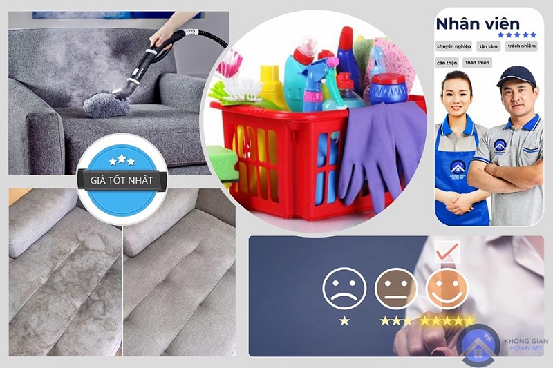 Công ty vệ sinh công nghiệp Không Gian Hoàn Mỹ