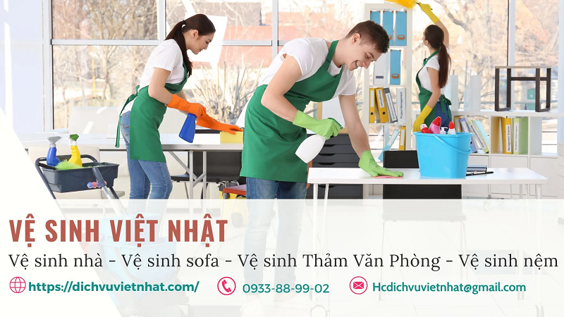 Dịch vụ dọn vệ sinh nhà cửa Việt Nhật