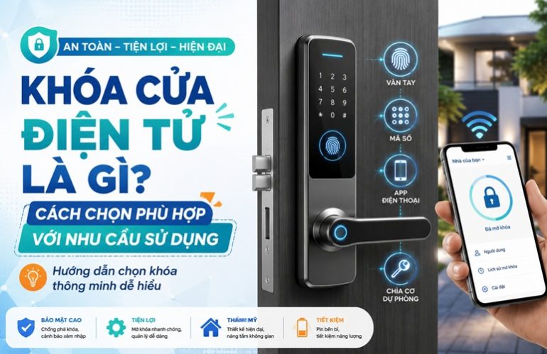khóa cửa điện tử là gì